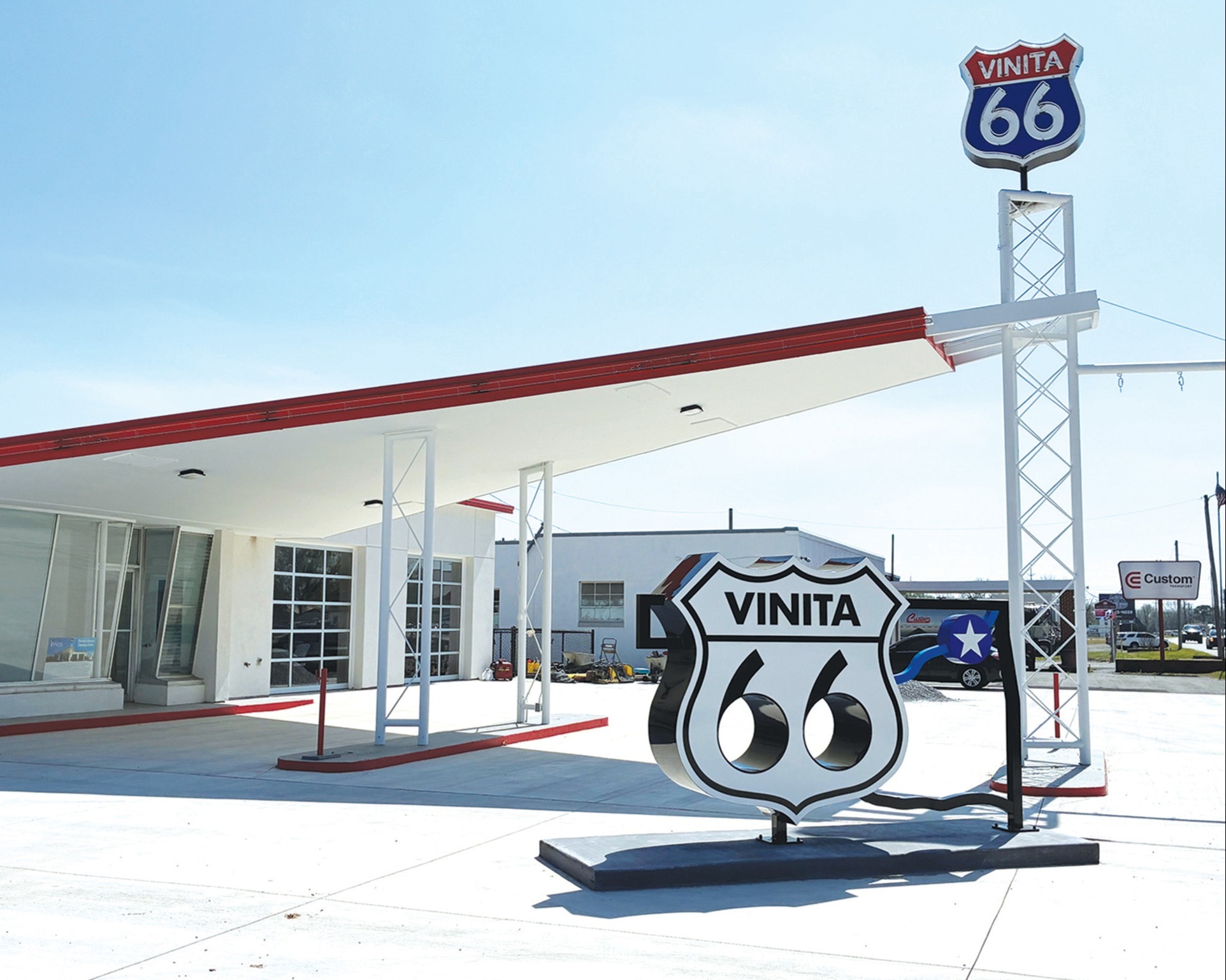 Downtown Vinita along Route 66